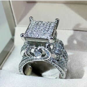 Elegant Zircon Diamond Ring 10
